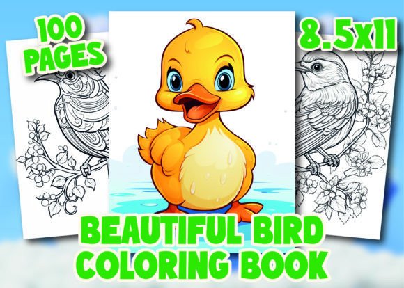 Beautiful Bird Coloring Pages for Adult