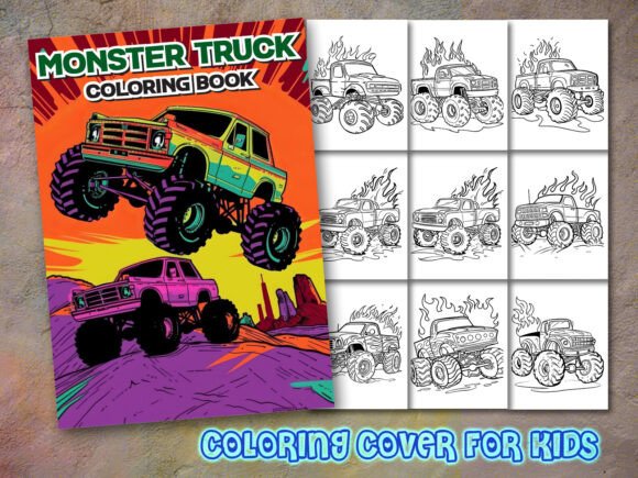 Coloring Pages and Book Cover