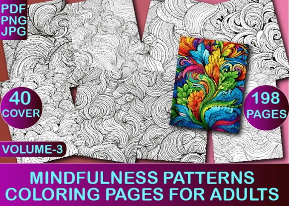 Mindfulness Patterns Coloring Book F V-3: A Strategic Creative Asset for Today’s Professional Mindset