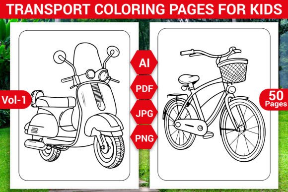 Transport Coloring Pages for Kids: A Practical Guide for KDP Creators