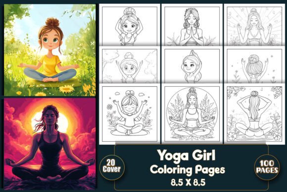 Yoga Coloring Book for Adults: A Practical Resource for KDP and Print-on-Demand Creators